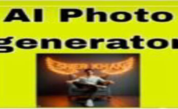 AI Photo Creation — realistic generated portrait and marketing mockup showing text-to-image capabilities