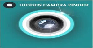 Smartphone scanning a room for hidden cameras using Hidden Camera Detector APK