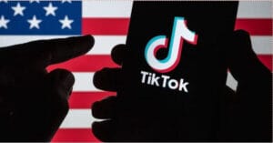 TikTok USA account dashboard showing analytics and growth metrics