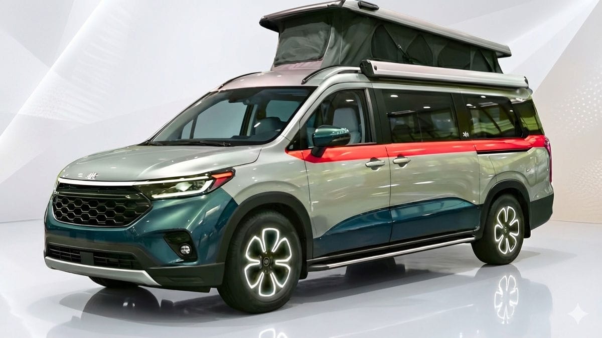2026 Kia Camper Van exterior and interior design for travel and adventure