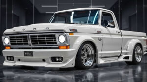 2026 Ford F-100 revival pickup truck with retro design and modern features