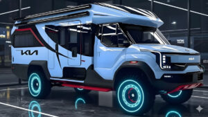 2026 Kia Camper Van exterior and interior highlights