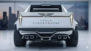 Innovative 2026 Tesla Cybertruck electric vehicle on the road