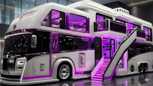 2026 Rolls-Royce luxury motorhome exterior and bespoke interior preview